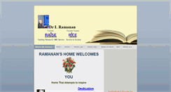 Desktop Screenshot of lramanan.com